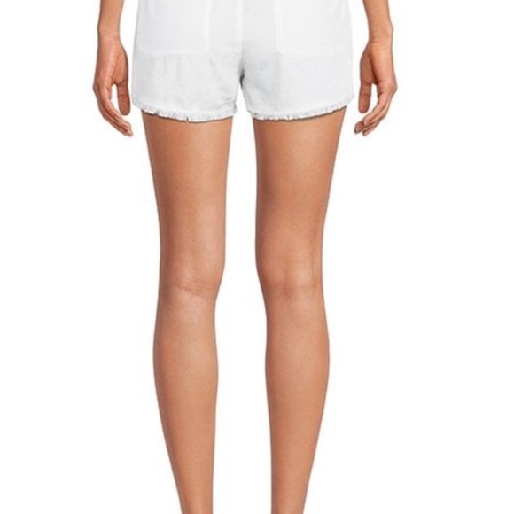 Cloth & Stone Frayed Hem Drawstring Shorts - Picture 4 of 4